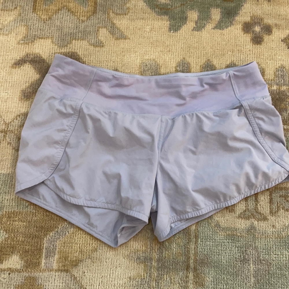Lululemon speed up short 4 inch inseam
